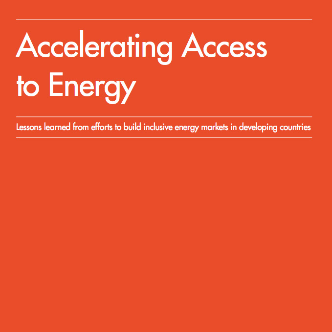 Accelerating Access to Energy